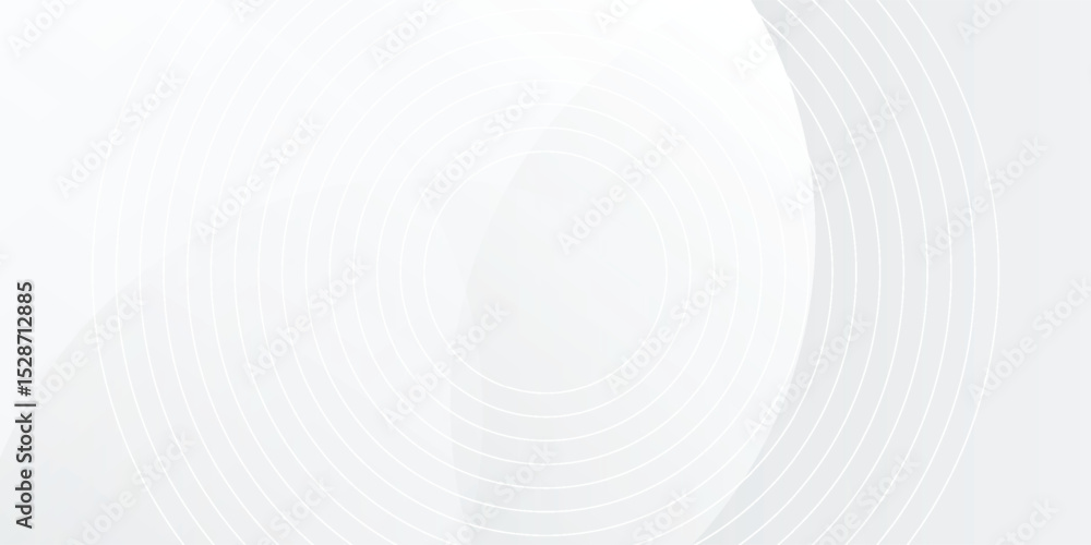 Poster white geometric abstract background overlap layer on bright space with lines effect decoration. mode