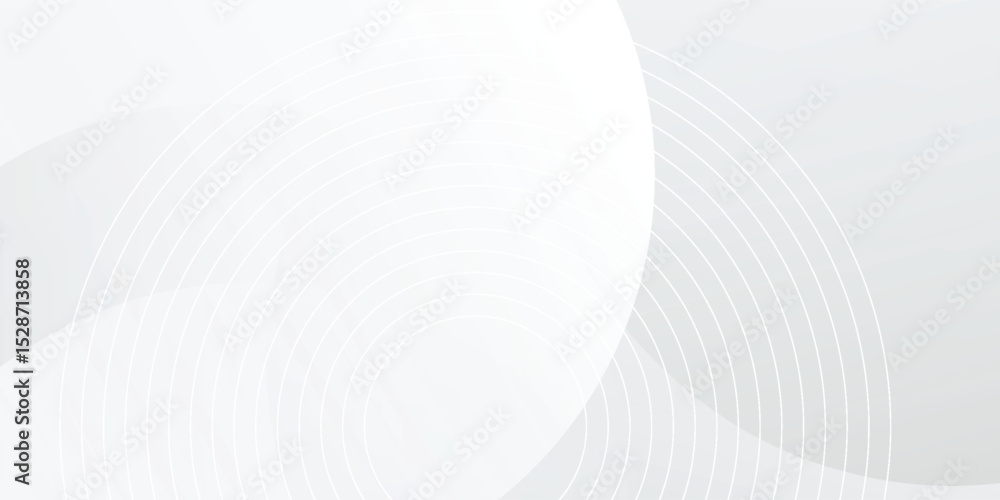 Poster white geometric abstract background overlap layer on bright space with lines effect decoration. mode