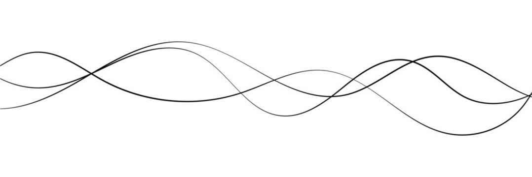 recommend clip art: Curve wave seamless pattern. Thin line wavy abstract vector background. Curve wave seamless pattern. Line art striped graphic template. Vector illustration in white background . eps 10