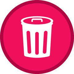 garbage trash icon vector for any design