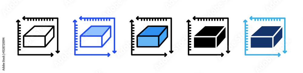 Poster size icon collection with multiple styles