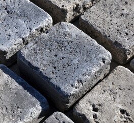 Textured Stone Path Surface Detailed Close Up