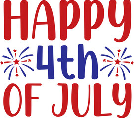 Happy 4th of July, fourth of july, 4th of July design, fourth of july design, independence day, independence day clip art, independence day clipart, 