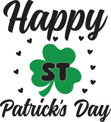 happy st patrick's day svg