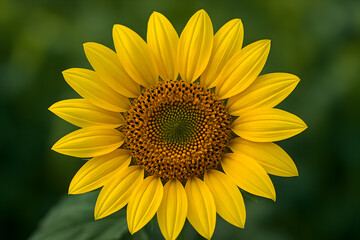 Sunflower Closeup: Clarity in Yellow Petal Detail