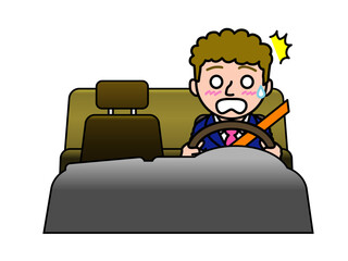 壱A：驚くドライバー白人男性A_CS3