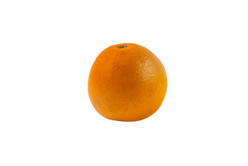 Orange fruit isolated on white background.