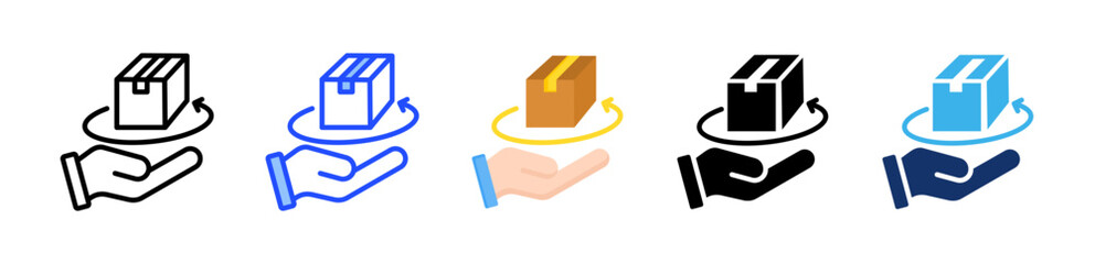 Receiving Icon Collection With Multiple Styles