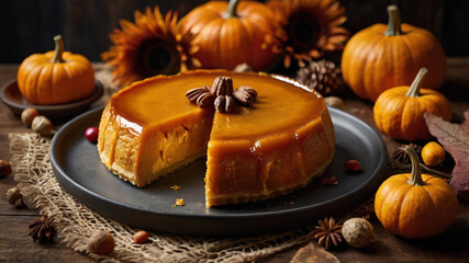 halloween pumpkin pie