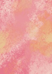yellow and pink brush strok on paper illustration background for decoration on bakery , soft drink , ice cream and sweet eomtional concept.