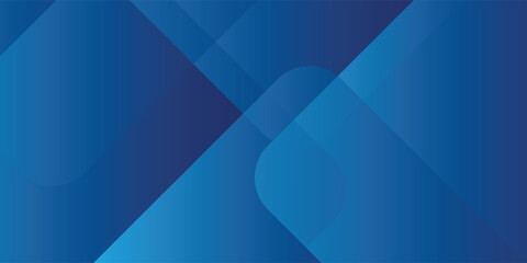 Abstract blue background with glowing geometric lines. Modern blue gradient square shape design. Futuristic technology concept. Suit for brochure, corporate, website, poster. vector eps10