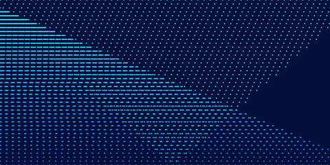 Abstract digital waving 3d particle technology background design. Futuristic moving dots particles, hi-tech and big data visualization. modern