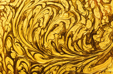 Glittering Gold Paint