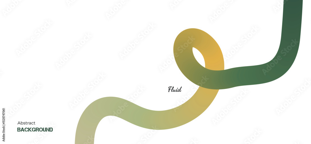 Aufkleber abstract color lines with a gradient on a white background. vector curved shapes - design elements f