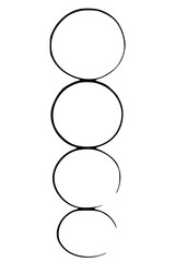 set of speech bubbles