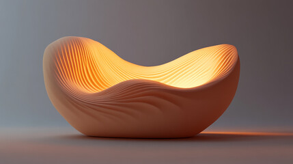 abstract organic 3D nature shape