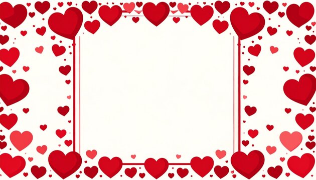 A lovely frame embellished with heart motifs ideal for showcasing cherished photos in a sweet and heartfelt display