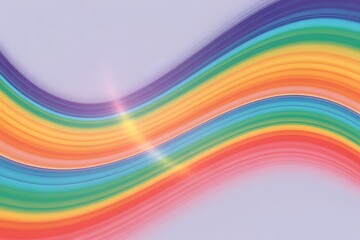 Rainbow Ribbon Light