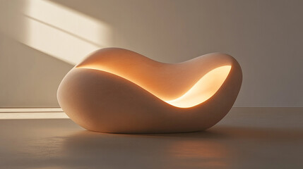 abstract organic 3D nature shape