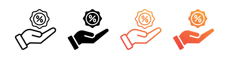 Pricing Multiple Style Icon Set Collection 