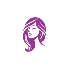 Stunning girl logo
