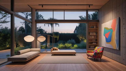 Interior modern home