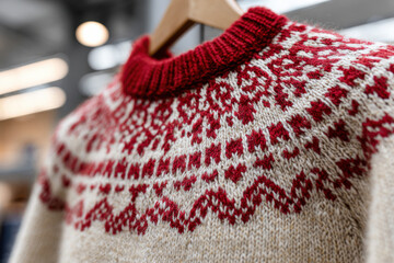 a traditional icelandic sweater