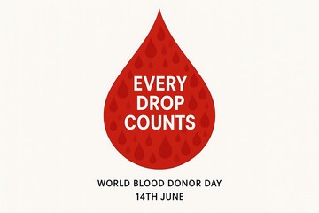 World blood donor day june every drop counts blood donation awareness campaign health and wellness blood drive