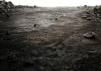 Alien Terrain Set: Realistic Rocky and Barren Sci-Fi Landscapes