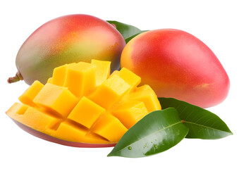 Mango PNG, transparent fruit with a sweet and tropical flavor profile