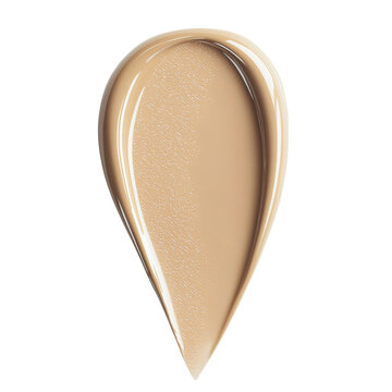 Luxurious beige foundation cream texture for makeup application concepts