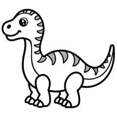 Cute Colorful Dinosaur Illustrations for Kids Designs