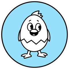 Fototapeta premium chicken and egg