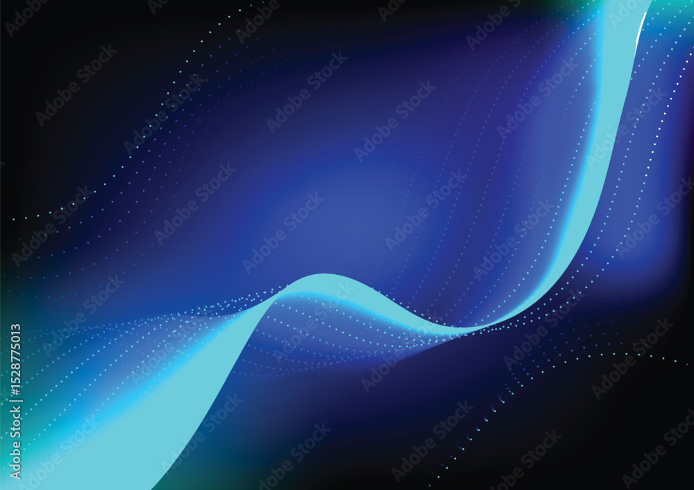 Poster line abstract background. concept of futuristic digital ight design wallpaper, curve modern pattern 