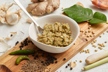 Green Thai curry paste
