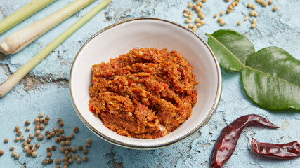 Red Thai curry paste