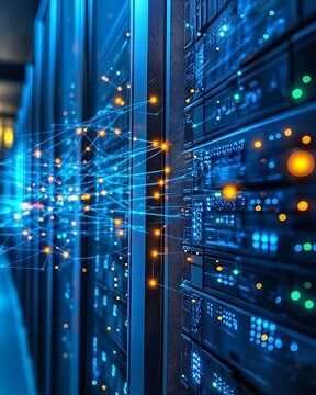 Centralized SDN dashboard managing multiple virtual network slices across cloud infrastructure Programmable Infrastructure and Cloud Automation Real-Time Traffic Optimization and Adaptive Routing