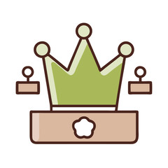 Top Search Crown Icon