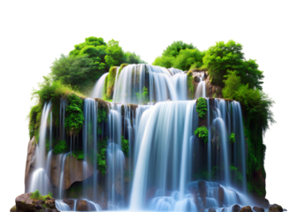 waterfall clipart png image on transparent background