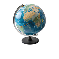 Detailed World Globe: Geography Education Resource, Classroom Tool, Global Studies