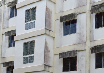 building facade in ฺBangkok Thailand