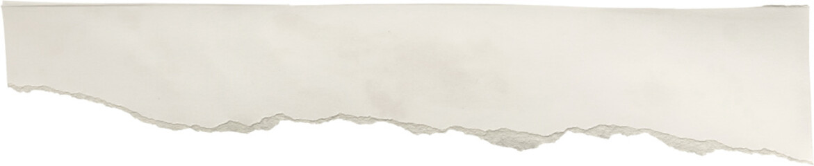 White ripped paper torn edges strips isolated on black background