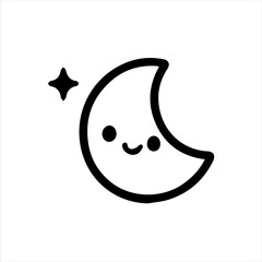 cute planet icons for children's book entertainment and children's learning books
