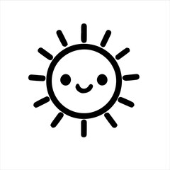 cute planet icons for children's book entertainment and children's learning books