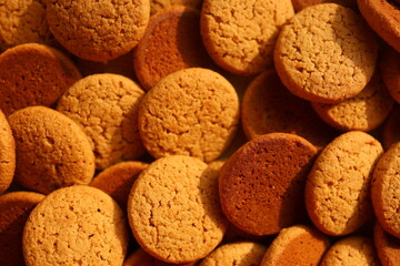 background of cookies
