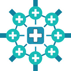 Obraz premium plus and minus icons