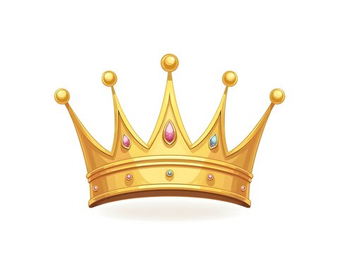 Easter Crown Illustration, Happy Easter Day Crown Clipart, Easter Festival Cultural Holiday Design Sublimation