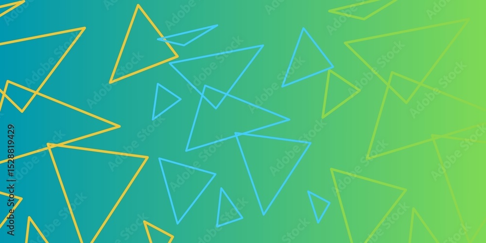 Poster elegant abstract background in fresh colors with triangle and gradient effects. suitable for luxury 