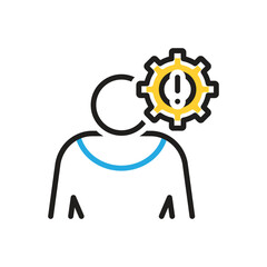 Multi color icon for circumstance