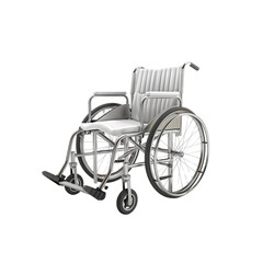 Wheelchair, Used in hospitals with modern technology, 3d model,